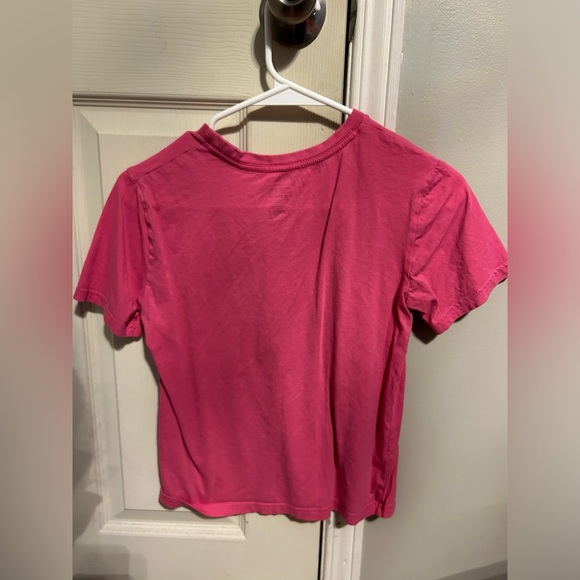 George “Bullying Stops Here” pink tee shirt. Children’s L (10-12) used. Stain. - Picture 2 of 6
